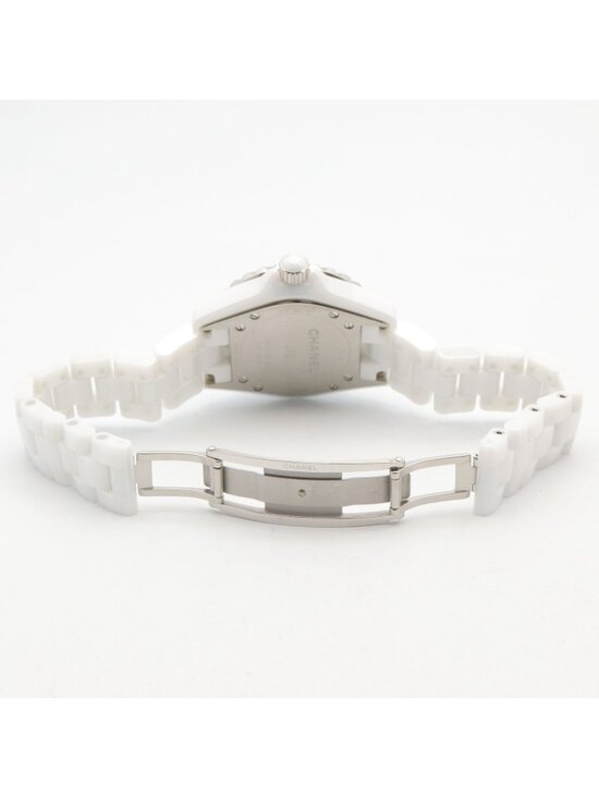 Chanel -Diamond Watch, Ceramic, Diamond, Ladies, Pink Tone  Chanel Watch Diamond Pink Shell Ceramic